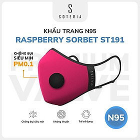 Khẩu trang thời trang Soteria Raspberry Sorbet ST191