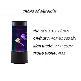 ĐÈN LED 3D ĐỂ BÀN OCEAN - Home and Garden