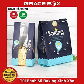 Mua Xấp 10 Túi Bánh Mì Ngọt  Bánh Mì Hoa Cúc Baking Xinh Xắn