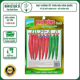 Mua Hạt Giống Ớt Trái Dài Hàn Quốc - Phú Nông Seeds - Shop Đất sạch  Phân Bón  Hữu Cơ  Xơ Dừa