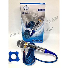 Mua Micro Có Dây CM 888 Tay Cầm Thép Không Gỉ  Hút Giọng  Hát Nhẹ  Chống Hú Tốt. Dây Dài Chống Xoắn Đứt.