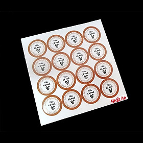 Tem trung thu nhân cafe - 100 cái