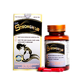 Viên Strong Hair Học Viện Quân Y sản xuất giảm rụng, kích mọc tóc (30 Viên)