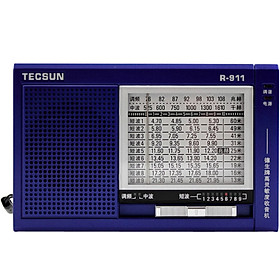 Tecsun R-911 portable semiconductor full-band radio campus radio (black)