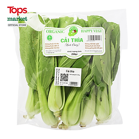 Cải Thìa Hữu Cơ Happy Vegi 250G