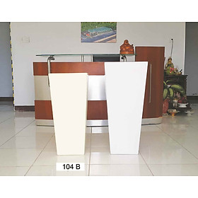 Chậu composite hình trụ chữ nhật kgc-104 b