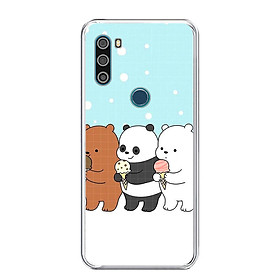 Ốp lưng điện thoại VSMART ACTIVE 3 - Silicon dẻo - 0094 PANDA03 - Hàng Chính Hãng