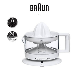 Mua Máy Vắt Cam Braun CJ 3000 - Trắng - Hàng Chính Hãng