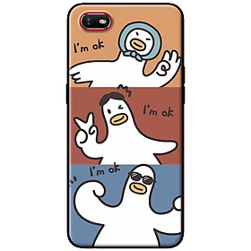 Ốp lưng dành cho Oppo A1K mẫu 3 Chú Vịt ngầu