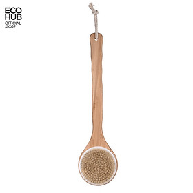 Mua Bàn chải tắm ECOHUB cán tre  tẩy tế bào chết