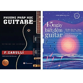 Combo Phương Pháp Học Guitare + 45 Ngày Biết Đệm Guitar - HH