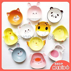 Mua Bát Ăn Dặm Gốm Sứ Cao Cấp Hình Thú Lớn Cho Bé