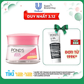 Kem Dưỡng Da Trắng Hồng Rạng Rỡ Pond's White Beauty Ban Ngày (50g)