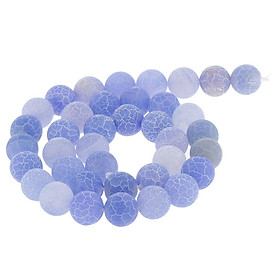 Smooth Surface Agate Stone Round Loose Bead for Jewelry Necklace Making