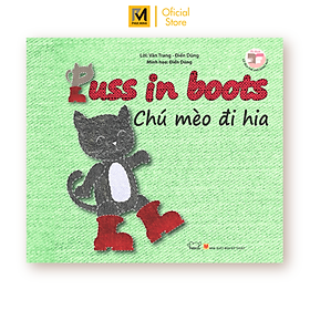 Sách Cổ Tích Thế Giới - Chú Mèo Đi Hia - Puss In Boots (Song Ngữ Việt - Anh)