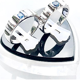 Nhẫn Đôi Bạc ND1096 Medium