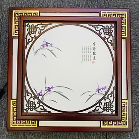 Mua Đèn trần gỗ Monsky theo phong cách cổ điển sang trọng với 3 màu ánh sáng