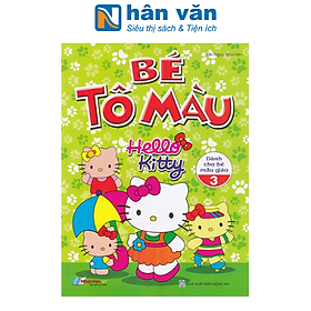 Hình ảnh Bé Tô Màu H.ello K.itty (Dành Cho Bé Mẫu Giáo 3)