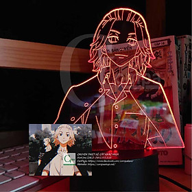 Mua Đèn Ngủ ANIME LED 3D Tokyo Revengers Manjiro Sano Type 02 ATKR0102 16 màu tùy chỉnh