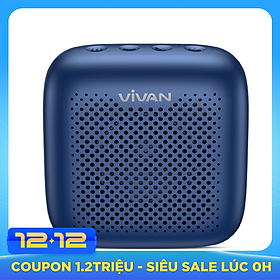 Loa TWS Bluetooth 5.0 VIVAN VS1 – Chống Nước IPX5, Pin 1800mAh, Âm Thanh Sống Động, Hỗ Trợ Thẻ Nhớ SD & USB – HÀNG CHÍNH HÃNG