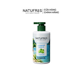 Sữa tắm Natufrès Chiết Xuất Từ Bia Bỉ/ Rượu Vang/ Muối Biển và Trái Nhàu/ Tinh dầu Argan 250ml/ 450ml
