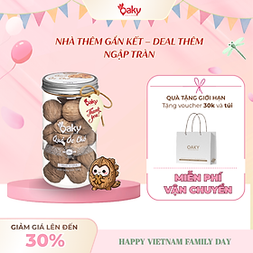 Quả Óc Chó Mỹ Oaky 250g – Nhập Khẩu USA, Bổ Não, Tốt Cho Tim Mạch