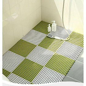 Mua Combo 62 tâm thảm lót nhà tắm chống trơn trượt  thoát nước sạch sẽ  an toàn
