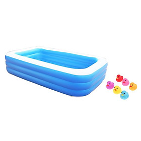 Inflatable Pool  Kiddie Pools for Family, Garden, Outdoors 1.