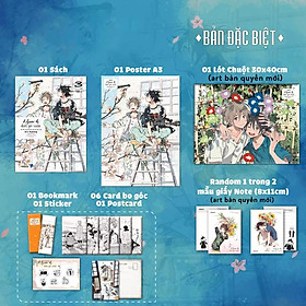 Người Lạ Dưới Gió Xuân - Tập 3 - Bản Đặc Biệt - Tặng Kèm 1 Bookmark + 1 Postcard + Bộ 6 Card Bo Góc Cán Màng Ánh Trai + 1 Sticker + 1 Lót Chuột + 1 Giấy Note (Ngẫu Nhiên 1 Trong 2 Mẫu) + 1 Poster A3