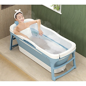 Bồn tắm gấp gọn tiện lợi cho cả người lớn và trẻ em size 1m28