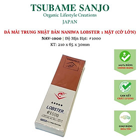 Mua Đá Mài Nhật Bản Naniwa  Mặt Trung - Mài Bén  Cỡ Lớn NAV: #1000 | Kích Thước 210x65x30mm | Độ Sắc Bén Cao
