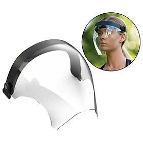 Unisex Outdoors Full Face Shield Visor Riding Glasses Guard Protection Safety Face Covering Anti-spray Anti Fog Dustproof Washable