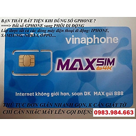 Mua Phôi Sim Trắng Di Động Gphone VNPT