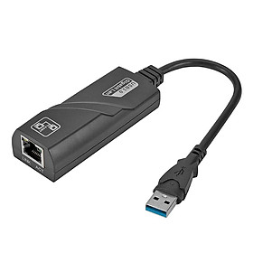 Thiết Bị Chuyển Đổi Ethernet Adapter ARIGATO - USB to LAN Tốc Độ 10/100Mbps - Hàng nhập khẩu