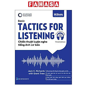 Sách - Sách - Tactics For Listening - Basic/Expanding/Developing - Chiến Thuật Luyện Nghe Tiếng Anh Cơ Bản/Nâng Cao/Mở Rộng