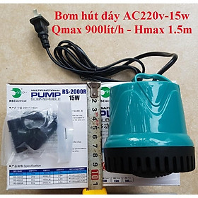 Mua Bơm chìm hút đáy 220v- 10w hoặc 15w hoặc 30w