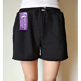 Quần short đũi lụa nữ