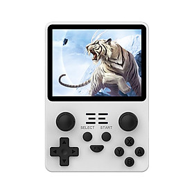 Thẻ kép PowKiddy RGB20S 3,5 inch Trò chơi trên màn hình IPS Trò chơi cầm tay tích hợp 2000 Games RK3326 Bộ xử lý Hệ thống nguồn mở Màu sắc: màu trắng