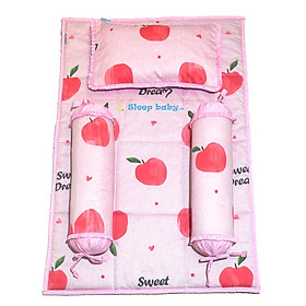 Bộ 4 món ga gối Sleep Baby  Sweet Apple - F211