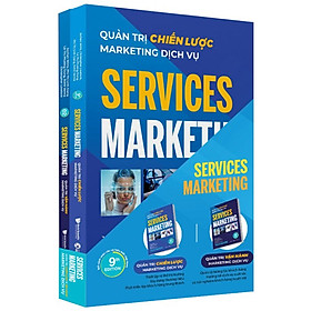 Hình ảnh Bộ Sách Services Marketing - Quản trị chiến lược và vận hành marketing dịch vụ (Bộ 2 Cuốn)