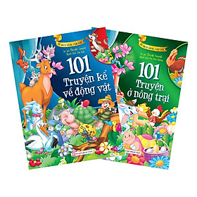 [Download Sách] Combo Tủ Sách Vàng Dành Cho Con: 101 Truyện Kể Về Động Vật & Nông Trại (Bộ 02 Tập)