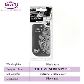 Lá Thơm Treo Xe Ô Tô TASOTTI PERFUME SERIES PAPER Khử Mùi Trang Trí Xe Hơi