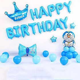 Sét bóng trang trí sinh nhật Doremon