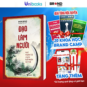 Sách - Đạo Làm Người: Học Mạnh Tử Cách Đối Nhân Xử Thế - Phát Triển Bản Thân Mỗi Ngày - MCBooks