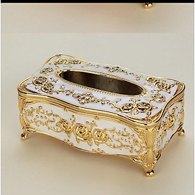 Mua Hộp Đựng Giấy Ăn Cao Cấp Mạ Vàng