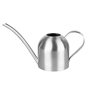 Stainless Steel Small Watering Can Long Nozzle Design Makes Watering More