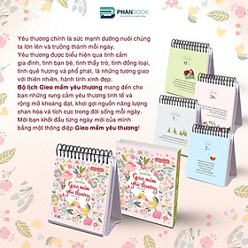 LỊCH BÀN BÍNH NGỌ 2026: GIEO MẦM YÊU THƯƠNG - Phanbook