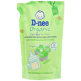 Nước rửa bình sữa D-nee Organic túi 550ml