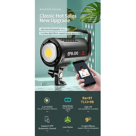 Đèn led studio Jinbei EFIII-200 Hàng Chính Hãng