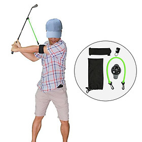 Golf Swing Trainer Training Aid Posture Elastic Resistance Rope for Indoor Outdoor